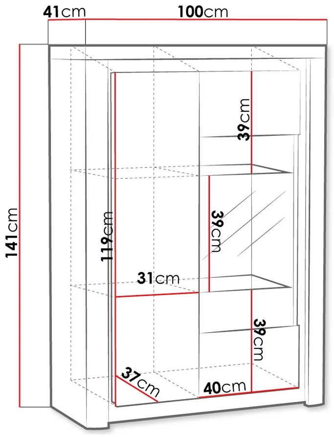 Витрина Livinio II