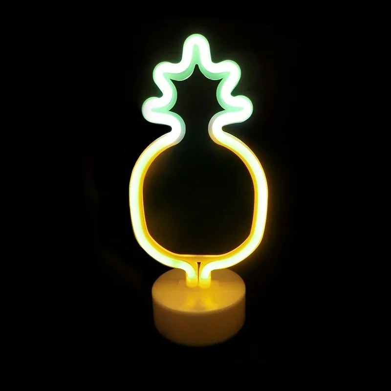 Декоративни LED Neon plastic pineapple (10) парчета