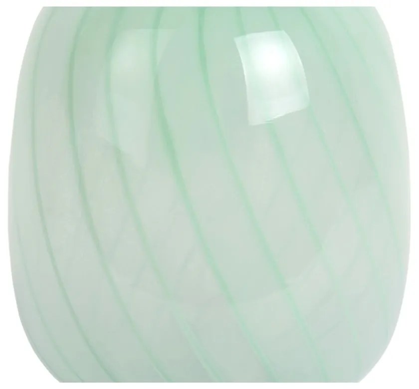 Светлозелена настолна лампа със стъклен абажур (височина 20 cm) Summer Globe – Leitmotiv