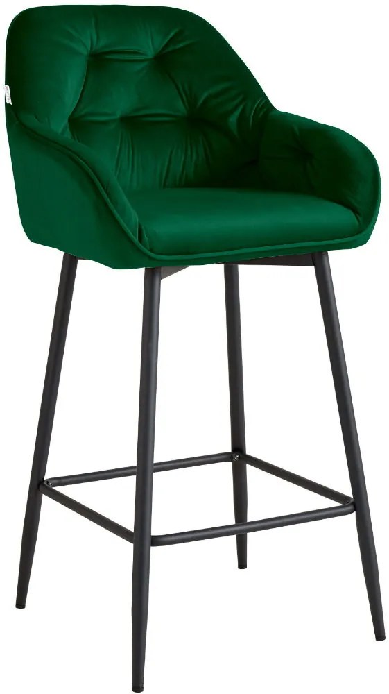 Бар стол Sandra-Зелено (2) парчета