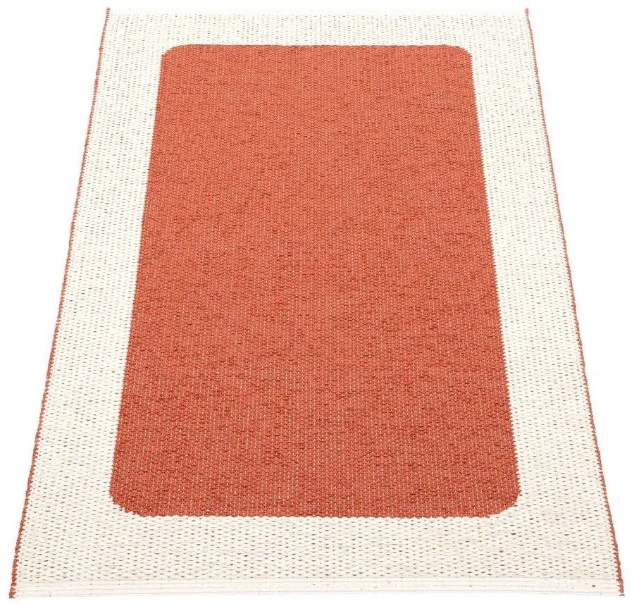 Килим за открито и закрито в тухлен и кремав цвят 70x120 cm Ilda Brick – Pappelina