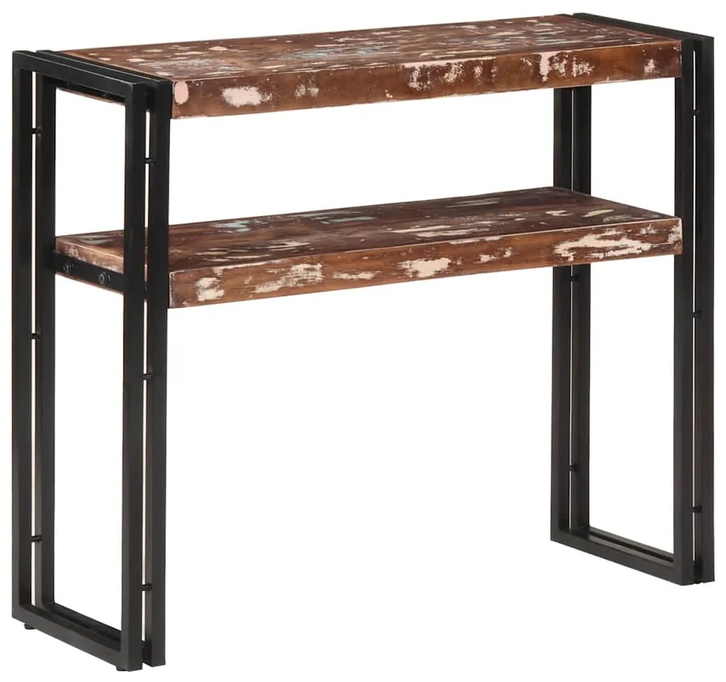 321098 vidaXL Конзолна маса, 90x30x75 см, регенерирано дърво масив
