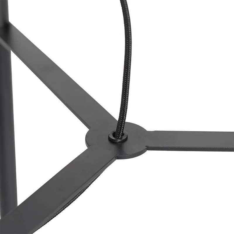 Скандинавска подова лампа бамбук - Natasja