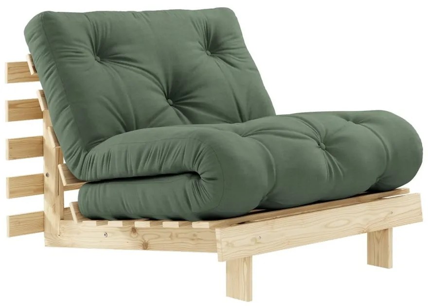 Разтегаем фотьойл Karup Design Roots Raw/Olive Green