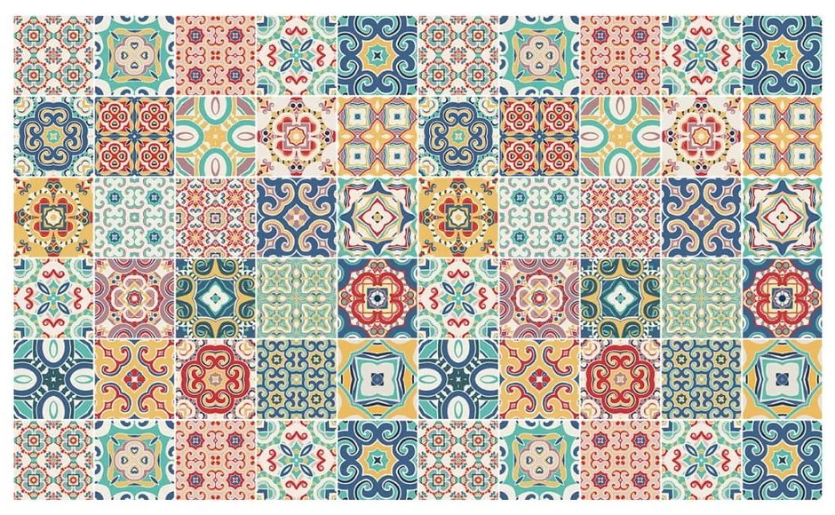 Комплект от 60 декоративни стикера за стена , 10 x 10 cm Montanares - Ambiance