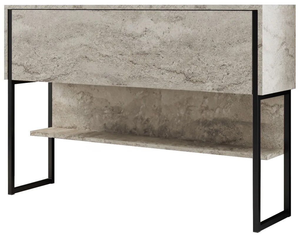 Скрин Luxe, цвят Травертин Черен