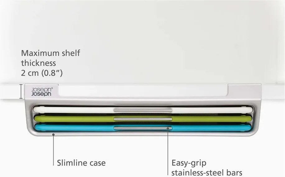 Дъски за рязане в комплект 3 бр. със стойка 23x31,5 cm Folio Slim – Joseph Joseph