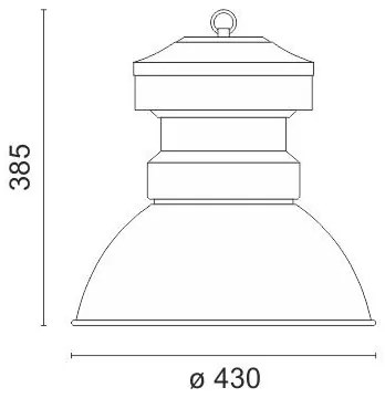 Звънец LED SMD 582-Диаметър: 43 височина: 38,5 См.