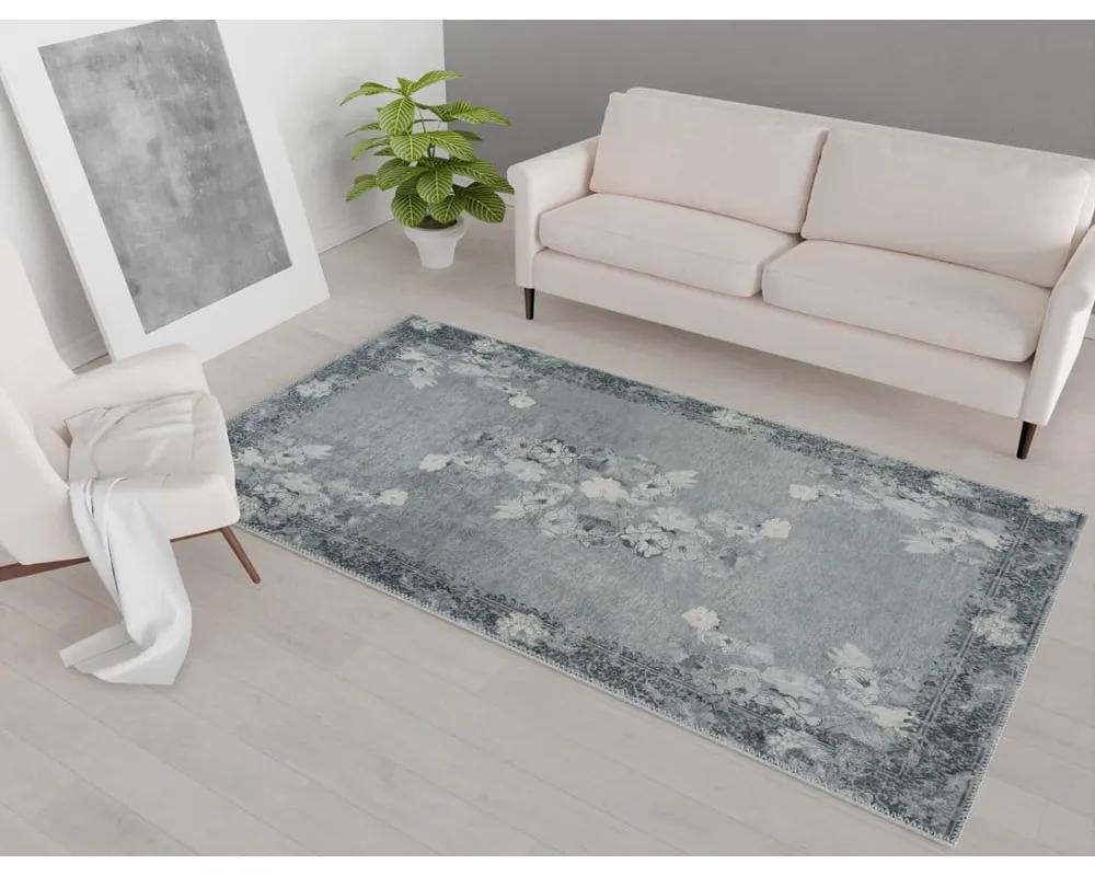 Сив килим за миене 230x160 cm - Vitaus