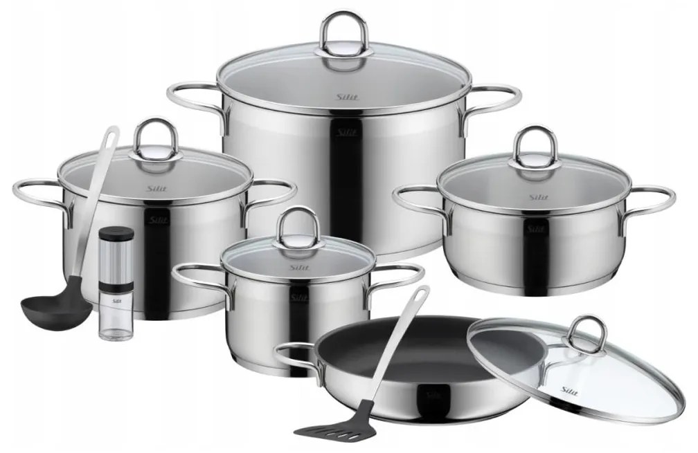 WMF - Комплект съдове за готвене SILIT DIAMANT, 8 части