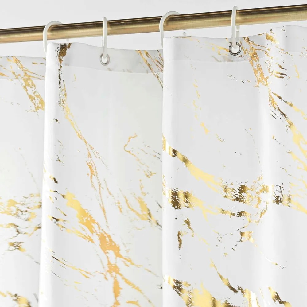 Завеса за душ 180x200 cm Aquamarbre – douceur d'intérieur