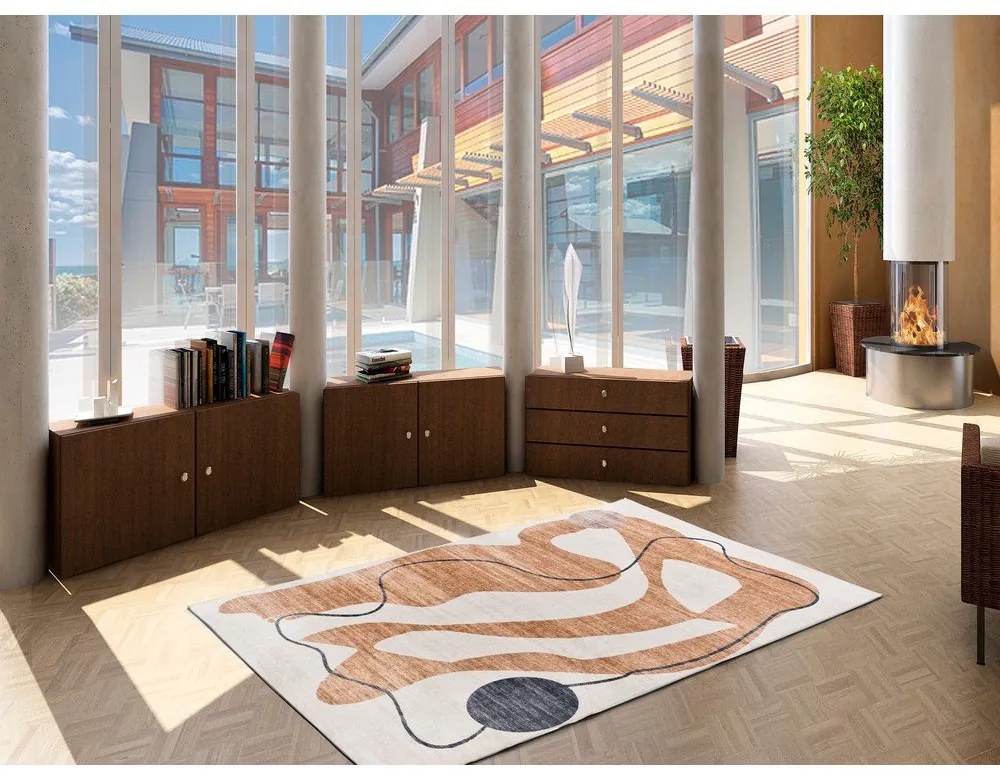 Оранжев килим 80x150 cm Class – Universal