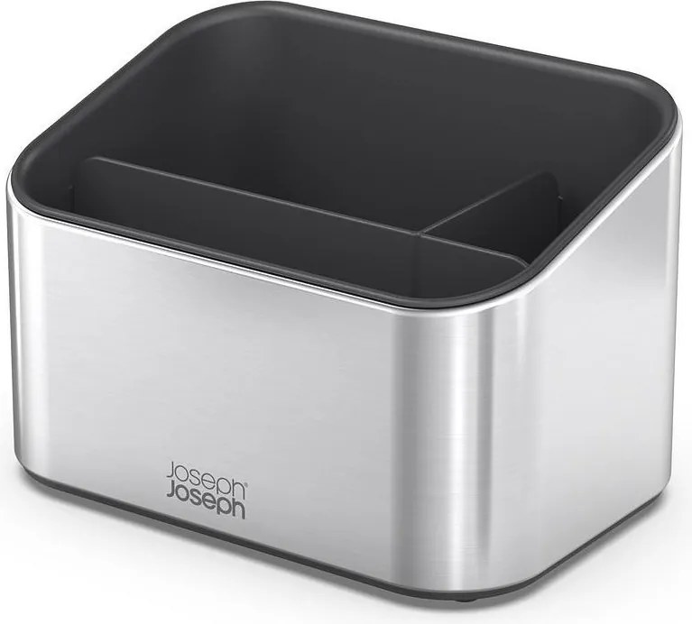 Метална стойка за перилни препарати в блестящо сребрист цвят Surface – Joseph Joseph