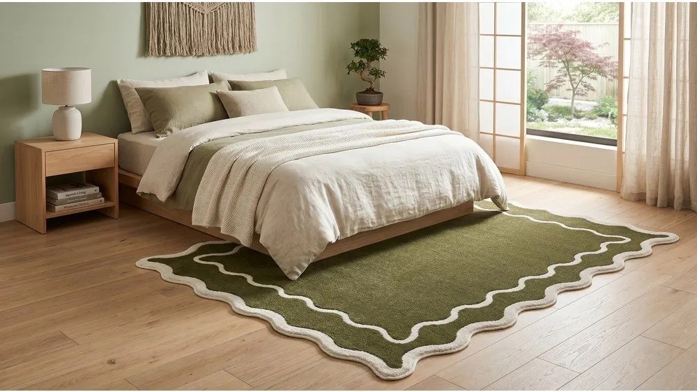 Тъмнозелен килим 160x230 cm Dolce – ESTE