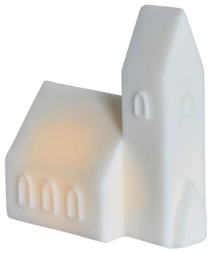 Бяла светлинна декорация на батерии Copenhagen City Church – Sirius