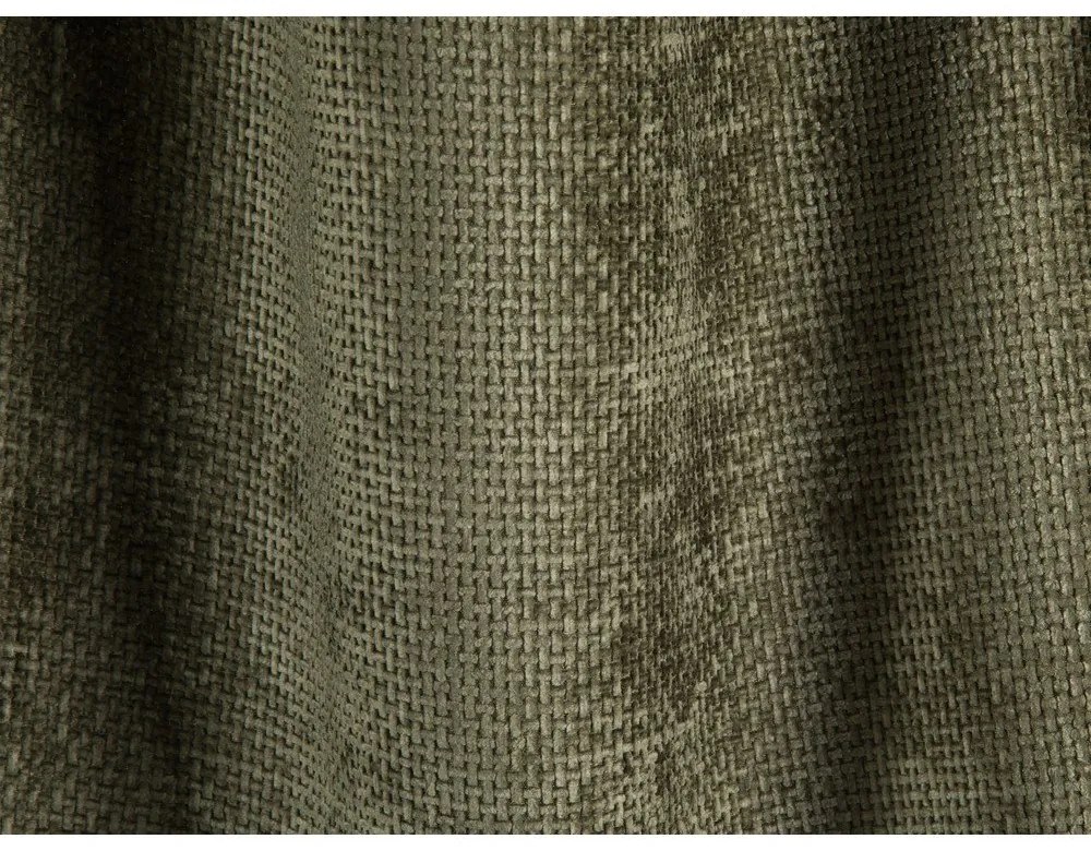 Зелен шенилов ъглов диван (ляв ъгъл/U форма) Treno – Cosmopolitan Design