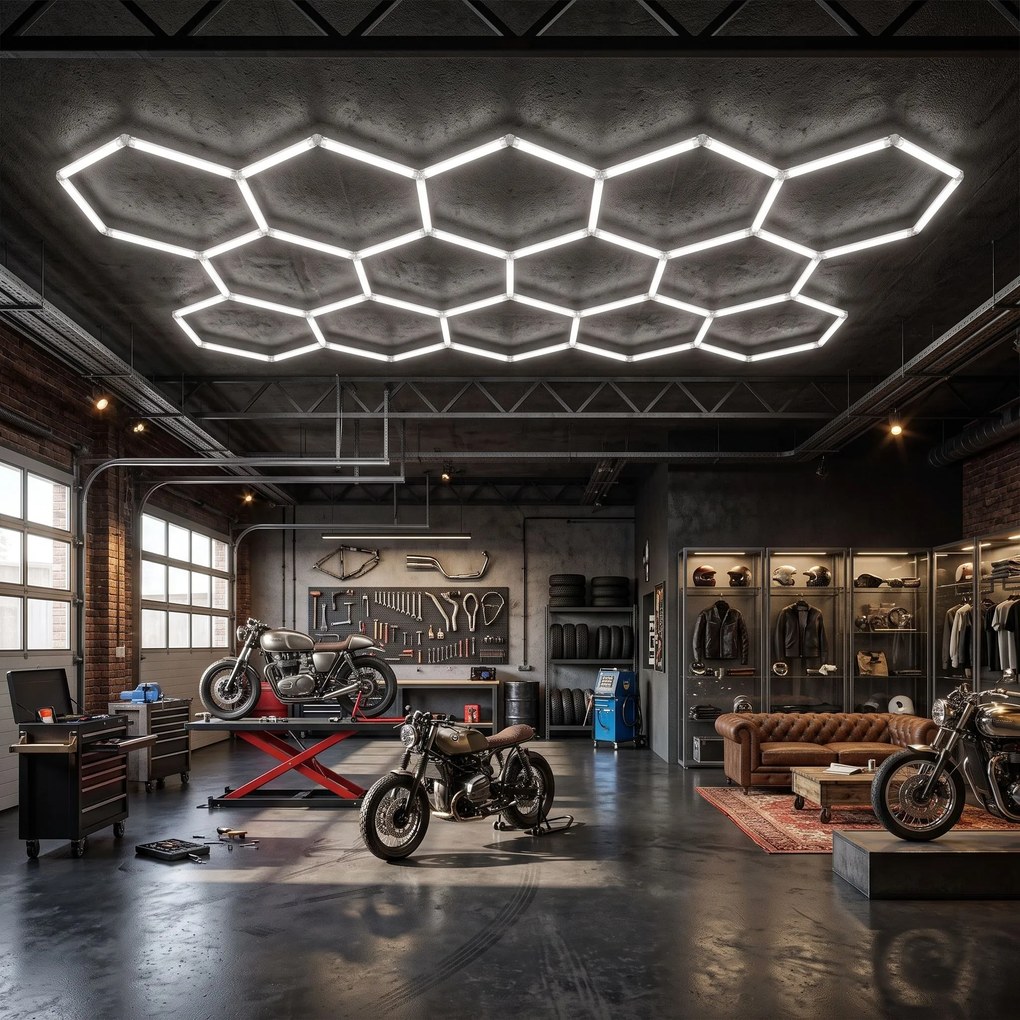 LED лампа HEXAGON JNH052-H White