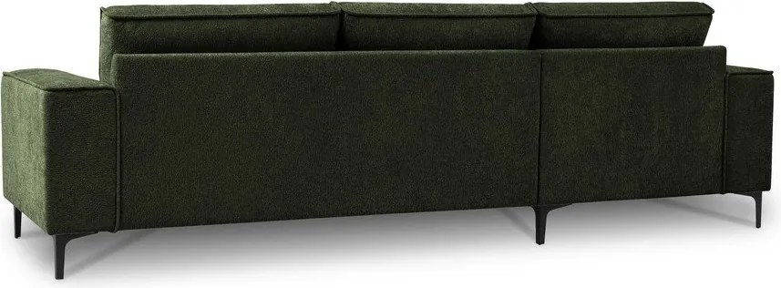 Зелен шенилов ъглов диван (ляв ъгъл) Copenhagen – Scandic