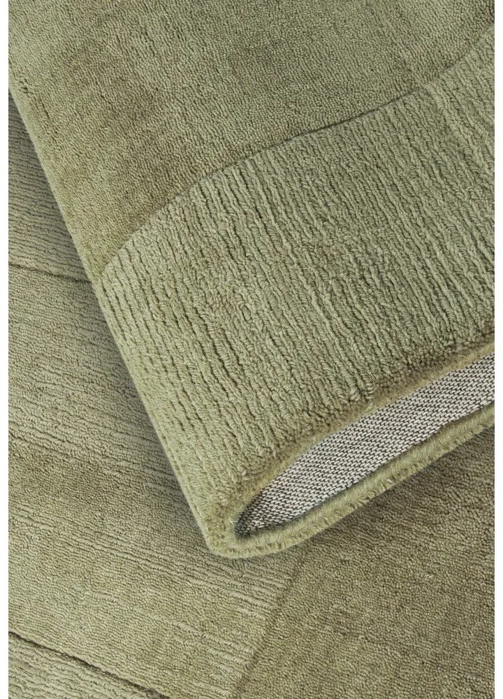 Зелен ръчно изработен вълнен килим 120x170 cm Charlotte – Villeroy&amp;Boch