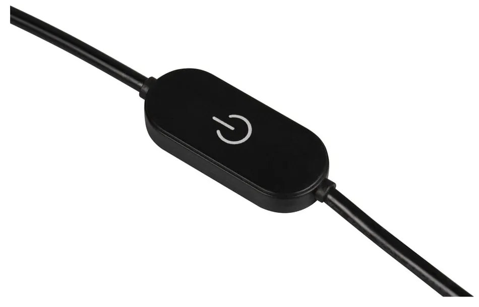 LED настолна лампа черен и бронзов цвят (височина 14 cm) Orbit – Trio Select