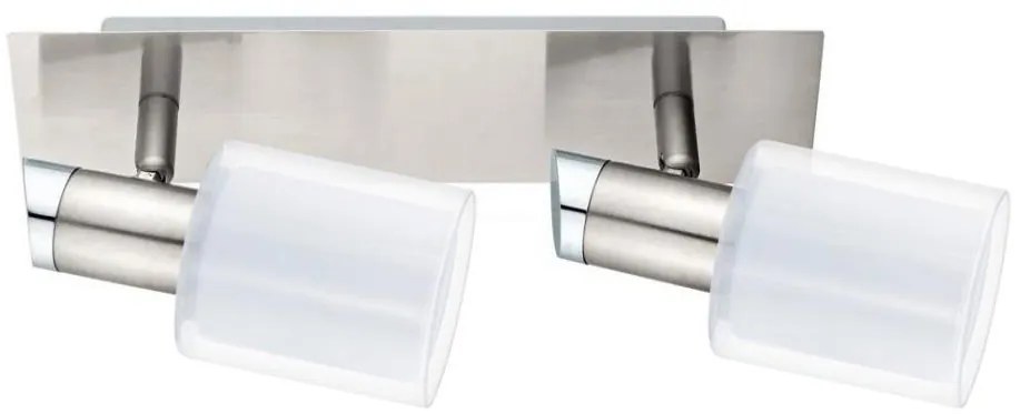 Eglo - LED точково осветително тяло MY CHOICE 2xE14/4W/230V хром/бяло