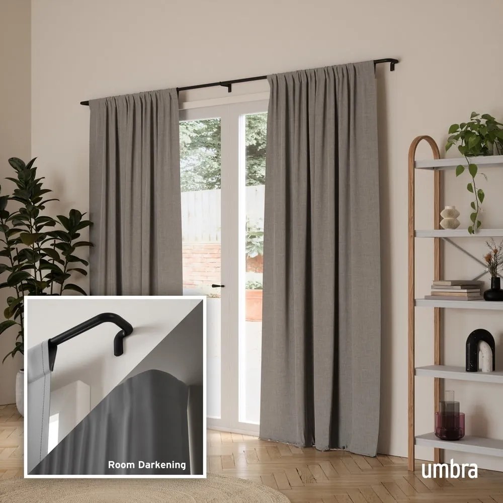 Стоманен разширяем прът за завеси 167 - 365 cm Twilight – Umbra