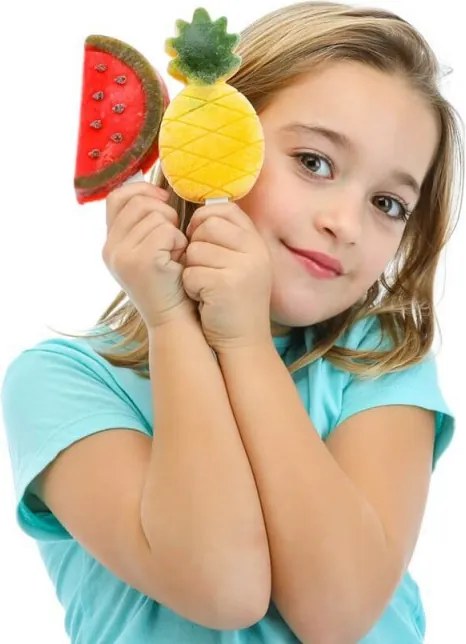 Комплект от 4 форми за сладолед на клечка Lekue 1010239, 340 мл, -20°C / +100°C, Платинен силикон, Многоцветен