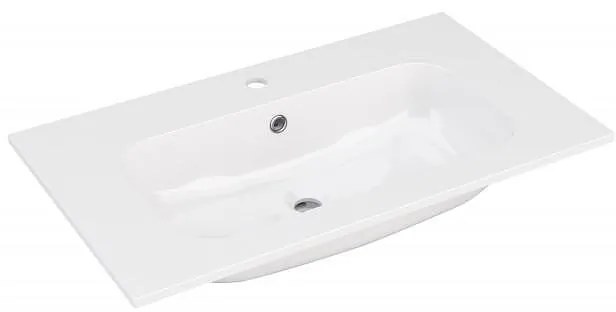 Мивка за баня ICC 9955, Inter Ceramic, монтаж върху мебел, бял