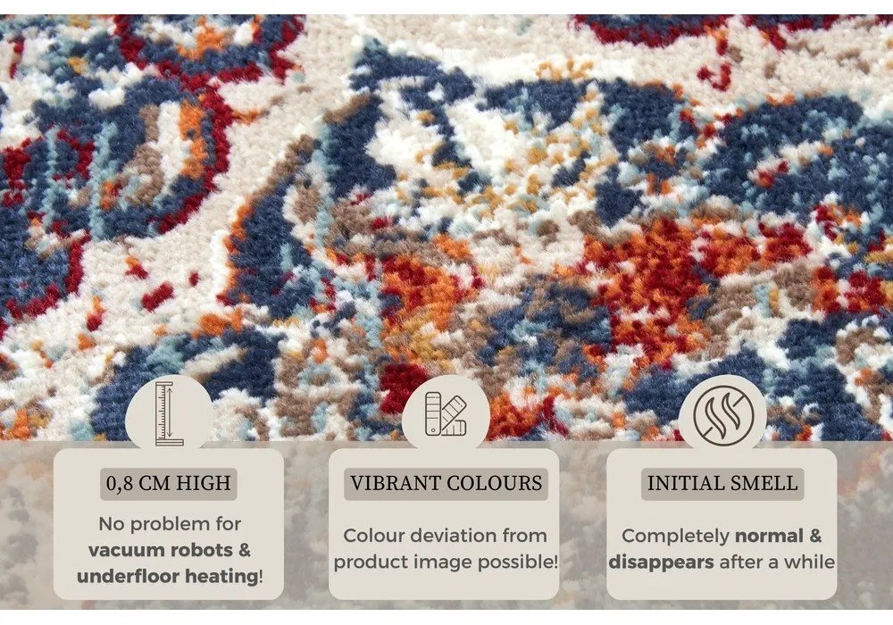 Тъмносин килим 57x90 cm Orient Maderno - Hanse Home