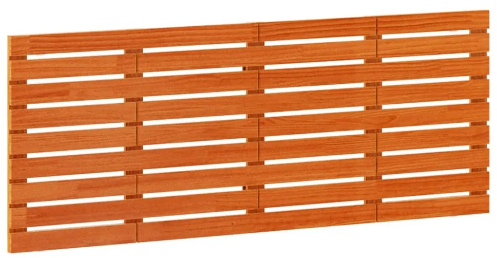 844503 vidaXL Стенна табла за спалня, 166x3x63 см, борово дърво масив