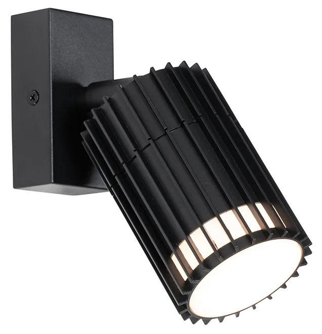 Дизайнерски външен таванен прожектор черен IP44 - Борис