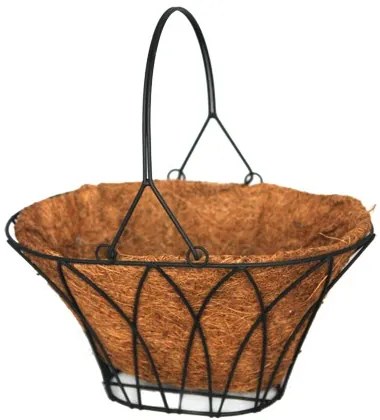 Кокосова саксия кошница - 46 х 35 х 19см