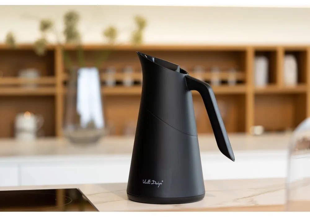 Черен термос 1 l Soho – Vialli Design