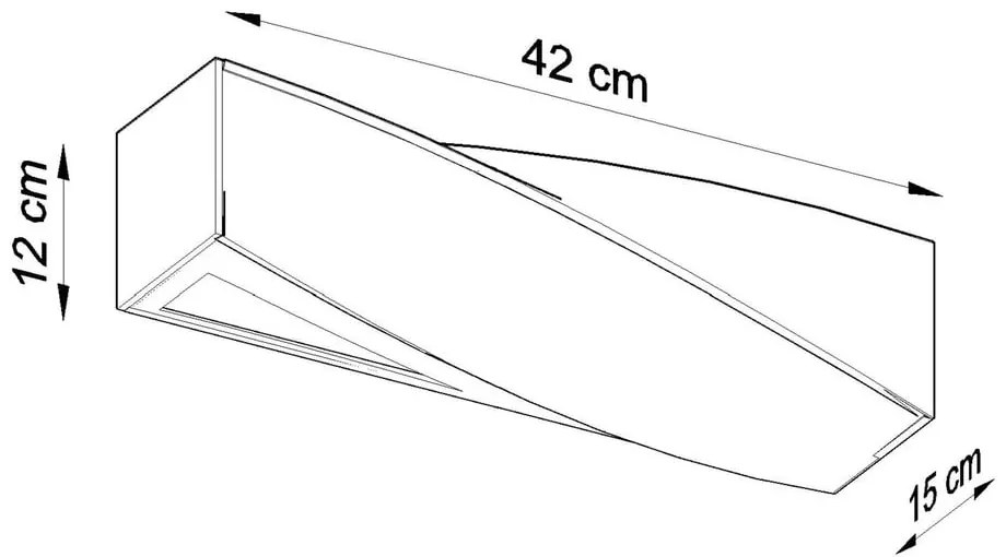 Керамична стенна лампа Taurus - Sollux