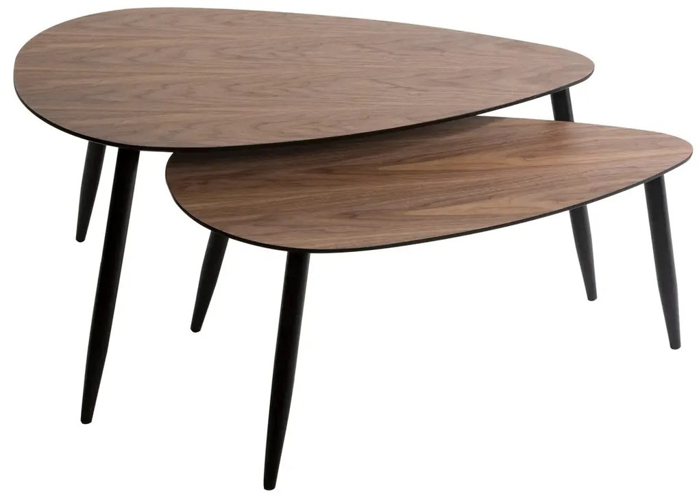 Холна маса atmosphera Mileo, 88x98 cm, 2 бр - Бял