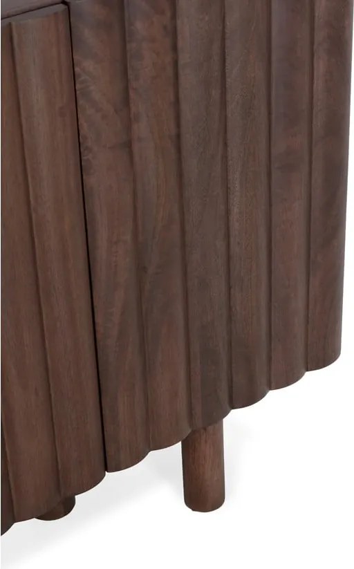 Кафяв скрин от масивно манго 160x80x40 cm Tamira – MOME