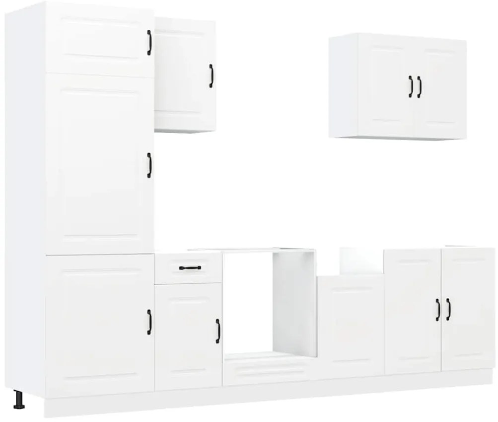 3314761 vidaXL Комплект кухненски шкафове от 7 части Kalmar, инженерно дърво