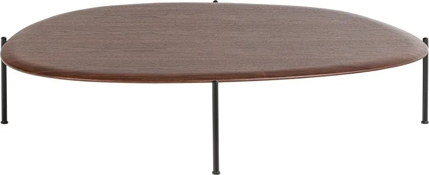 Масичка за кафе в тъмно естествен цвят 97x121 cm Kota – WOOOD