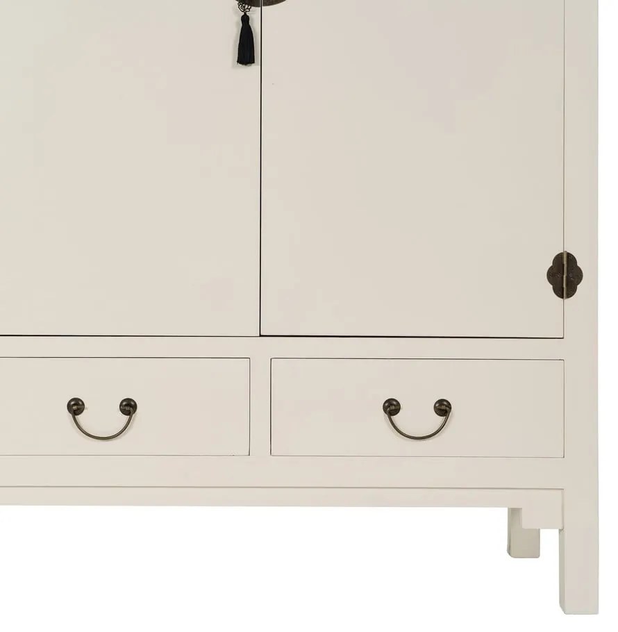 Бял гардероб 100x160 cm Oriente – Ixia