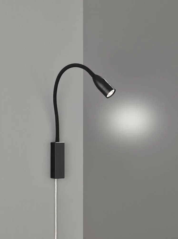 Аплика Точкова светлина F&H Sten-Черен