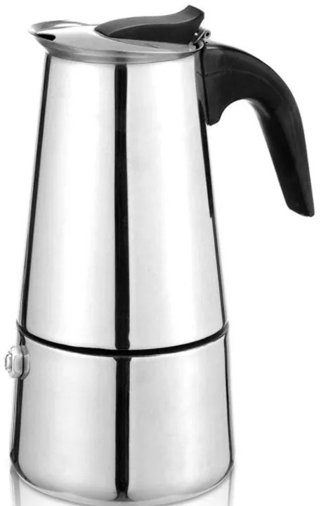 Кубинска кафеварка SAPIR SP 1173 B6, 6 чаши, ~300 мл, Предпазен клапан, Инокс