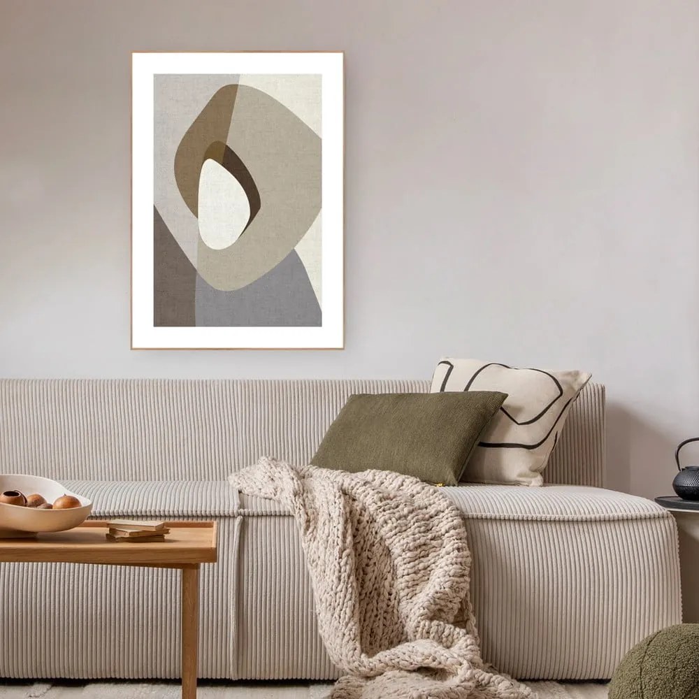 Живопис 70x100 cm Picasa Greige - Malerifabrikken