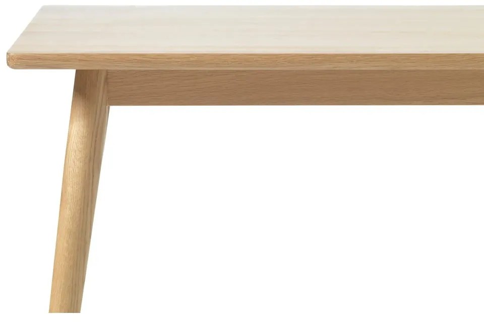 Сгъваема трапезна маса с дъбов плот в естествен цвят 150x90 cm Barrali – Unique Furniture