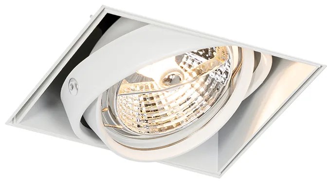 Вграден прожектор бял GU10 AR70 без рамка - Oneon