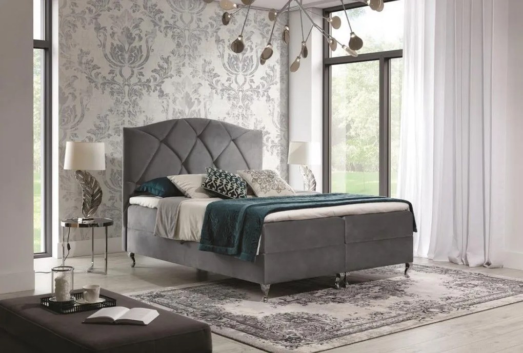 Тапицирано легло Brando-Gkri-140 x 200