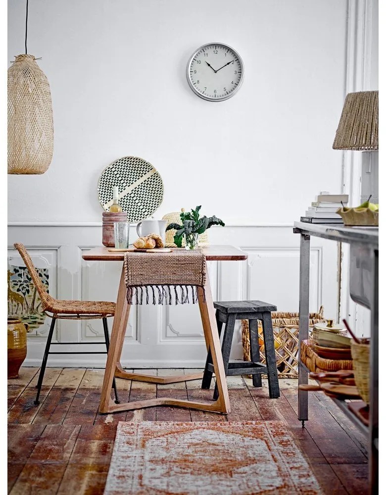 Висящо осветително тяло с бамбуков абажур в естествен цвят ø 25 cm Evert – Bloomingville