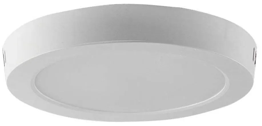 LED Плафониера LED/12W/230V 4000K Ø 16,7 см бял