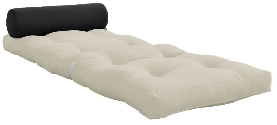 Сиво-бежов матрак за футон 70x200 cm Обвивка бежово/тъмносиво - Karup Design