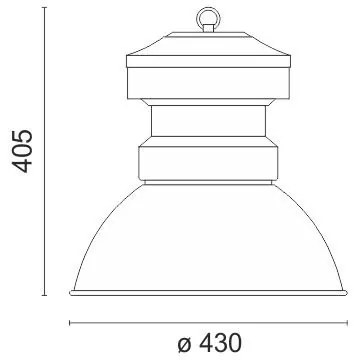 Звънец LED SMD 582-Диаметър: 43 височина: 40,5 См.