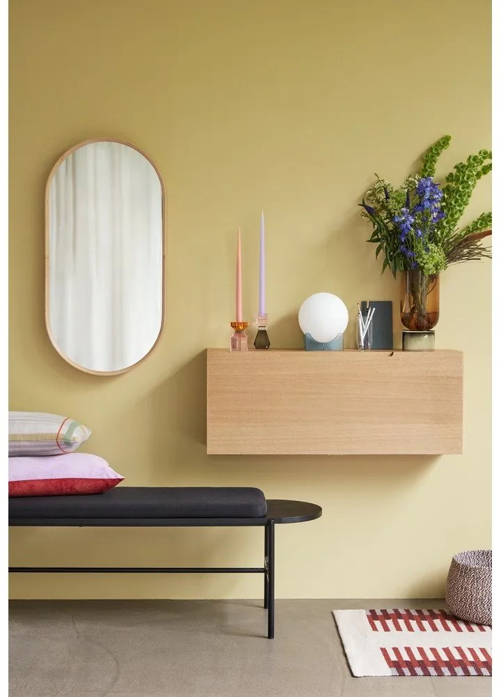 Черна пейка Norm – Hübsch